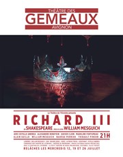 Richard III Thtre des Gmeaux - salle des Colonnes Affiche