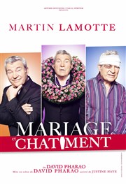 Mariage et Châtiment | avec Martin Lamotte Thatre Molire Affiche
