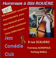 Hommage à Gilbert Bibi Rovere Jazz Comdie Club Affiche