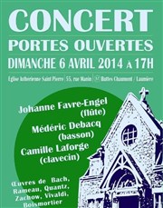 Concerts de L'ensemble le Damier à St Pierre Temple St Pierre de Paris Affiche