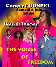Concert de Gospel | par The voices of freedom Eglise Saint Thomas Affiche