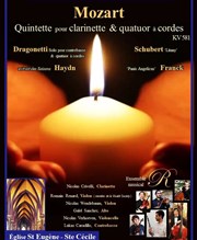 Mozart : Quintette pour clarinette & quatuor à cordes KV 581 Eglise Saint-Eugne Sainte-Ccile Affiche