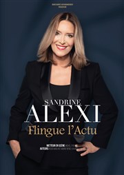 Sandrine Alexi flingue l'actu Confidentiel Théâtre Affiche