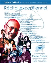 Récital exceptionnel en hommage à Pierre Dyens Salle Cortot Affiche