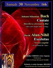 Cantate 199 de Bach & Excelsitas de David Alan-Nihil Eglise Saint-Eugne Sainte-Ccile Affiche
