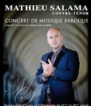 Mathieu Salama contre-ténor : Arias baroques Eglise Notre Dame la Riche Affiche