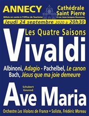 Les quatre saisons de Vivaldi / Ave Maria / Adagios célèbres | Annecy Cathdrale Saint Pierre Affiche