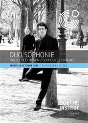 Classique en suites / Duo Sophonie Goethe Institut Affiche
