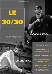 30/30 Malik-Mike et Lucas Hueso Graines de Star Comedy Club Affiche