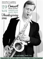 The American Jazz Trio & SoiréeThanksgiving Dorothy's Gallery - American Center for the Arts Affiche
