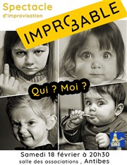 Improbable | Made in AIA Salle des associations Affiche