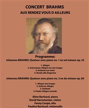 Concert Brahms Les Rendez-vous d'ailleurs Affiche