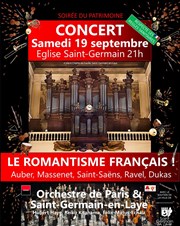 Romantisme français ! Eglise Saint Germain Affiche