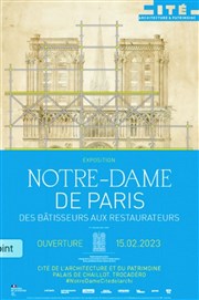 Visite guidée : exposition Notre-Dame de Paris, des bâtisseurs aux restaurateurs | par Michel Lhéritier Cit de l'Architecture Affiche