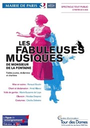Les Fabuleuses Musiques de Monsieur de La Fontaine Centre d'animation Tour des dames Affiche