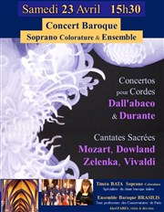Concert Baroque pour Soprano Colorature & Ensemble Eglise Saint-Eugne Sainte-Ccile Affiche