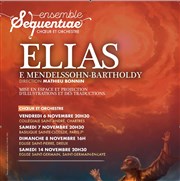 Elias mis en espace par l'Ensemble Sequentiae | Saint Germain en Laye Eglise Saint Germain Affiche