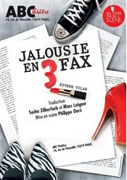 Jalousie en 3 fax ABC Thtre Affiche