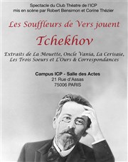 Les Souffleurs de Vers jouent Tchekhov Salle des Actes de l'Institut Catholique de Paris Affiche