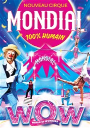 Cirque Mondial 100% Humain | Montpellier Chapiteau Cirque Mondial  Montpellier Affiche