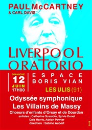 Liverpool Oratorio de Paul McCartney et Carl Davis Espace Culturel Boris Vian Affiche