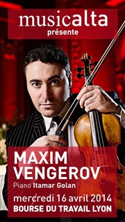 Recital Maxim Vengerov Bourse du Travail Lyon Affiche