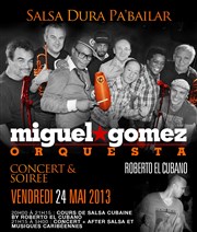 Miguel Gomez Orquesta Salsa La Chapelle des Lombards Affiche