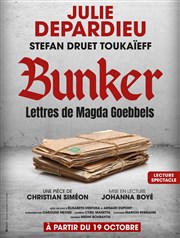 Bunker | Lettres de Magda Goebbels Thtre Tristan Bernard Affiche