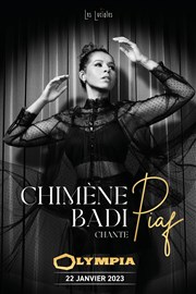 Chimène Badi chante Piaf L'Olympia Affiche