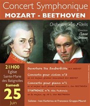 Orchestre symphonique Ars Fidelis : Mozart - Beethoven Eglise Sainte Marie des Batignolles Affiche