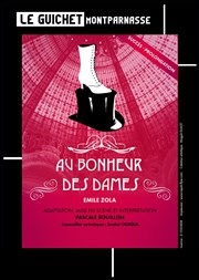 Pascale Bouillon dans Au bonheur des dames Guichet Montparnasse Affiche