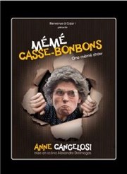 Anne Cangelosi dans mémé casse-bonbons Péniche Théâtre Story-Boat Affiche