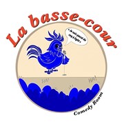 La Basse-Cour Blue Rooster Affiche