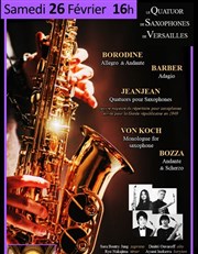 Le Quatuor de Saxophones de Versailles glise St Philippe du Roule Affiche