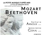 Mozart et Beethoven | Par Nathalie Arnoux et Teresa Czekaj Eglise Saint Julien le Pauvre Affiche