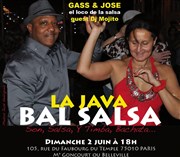 Bal salsa La Java Affiche