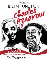 Il était une fois Charles Aznavour Salle Municipale Jean Gabin Affiche