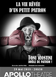 Toni Rostini dans La vie rêvée d'un petit patron Apollo Thtre - Salle Apollo 360 Affiche
