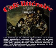Café littéraire Centre culturel La Rue Affiche