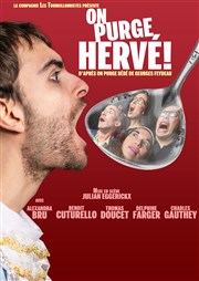 On purge Hervé ! Théâtre du Gouvernail Affiche
