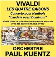Orchestre Paul Kuentz : Vivaldi les quatre saisons | Baden Eglise Saint Pierre Affiche