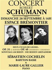 Concert Robert Schumann Espace Brmontier Affiche
