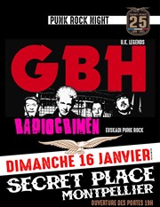 GBH + Radiocrimen Secret Place Affiche