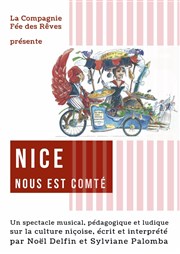 Nice nous est Comté Théâtre L'Alphabet Affiche