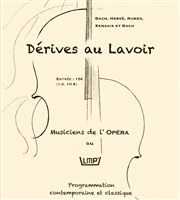 Dérives au lavoir / 1 | Par les musiciens de l'Opéra National de Paris Lavoir Moderne Parisien Affiche