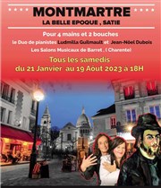 Montmartre, La Belle Epoque, Satie pour 4 mains et 2 bouches Phoenix Arts Affiche