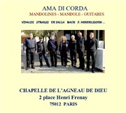Ama Di Corda en concert Chapelle de l'Agneau de Dieu Affiche