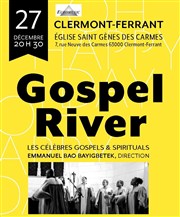 Gospel River glise Saint Gnes des Carmes Affiche