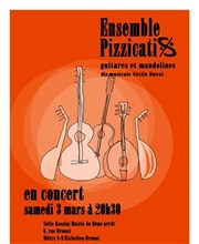 Pizzicatis : ensemble mandolines et guitares Salle Rossini - mairie du 9me arrondissement Affiche