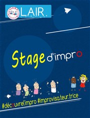 Stage d'impro | Enfant L'Optimist Affiche